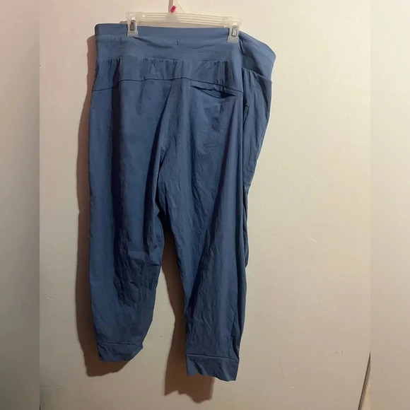Athleta Trekkie North Jogger Sz 20 Enchanted Blue Hiking Trail Pants - Picture 4 of 5